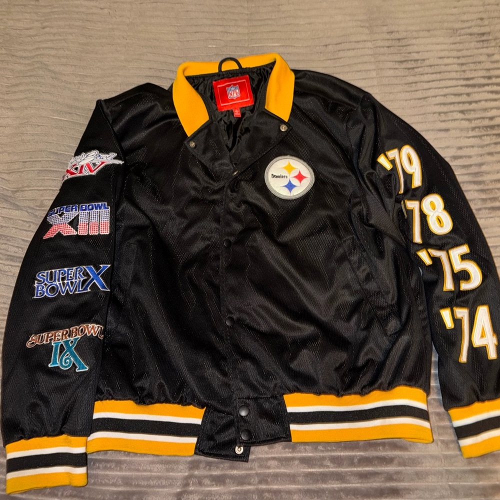 Nfl steelers vintage jacket